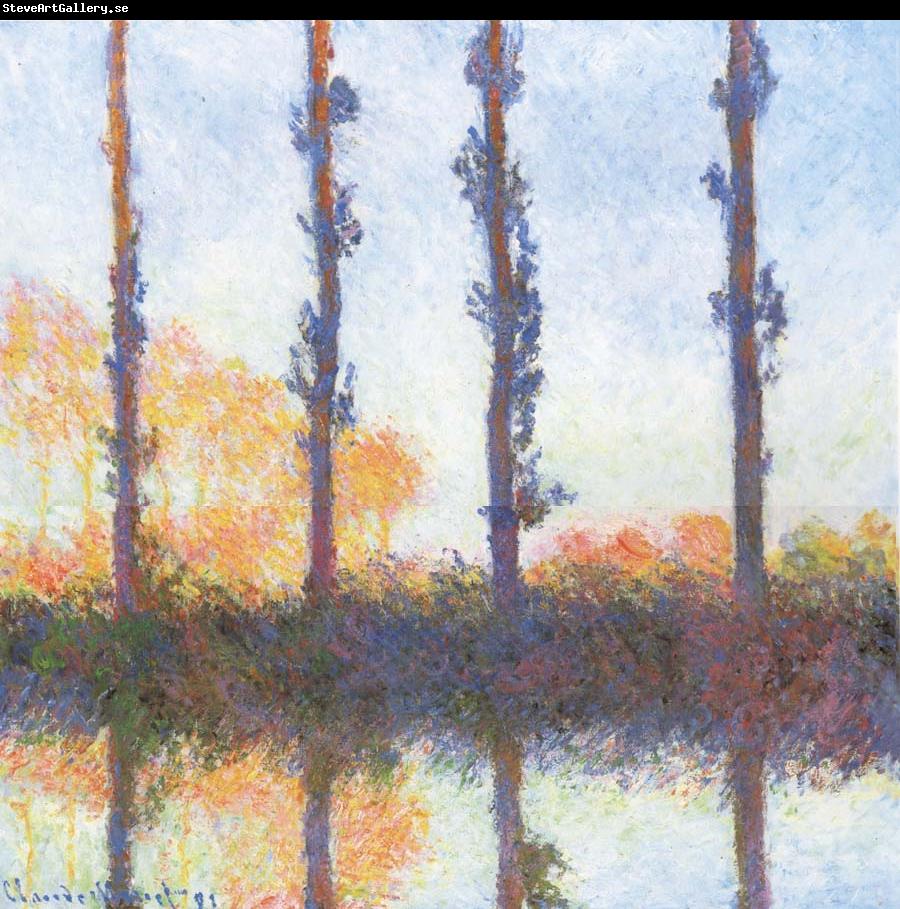Claude Monet Les Peupliers